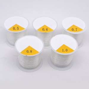 厂家价格0.5-1.0毫米弹力绳串水晶弹性串珠串珠宝制作项链手链 - Product Image 1