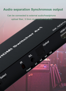 Xput High Quality 4x1 4k 60Hz <strong>Hdmi</strong> <strong>Switch</strong> DC/5V Support LPCM/Dolby/DTS 5.<strong>1</strong> Channel 3D Video Format for Video Conference - Product Image 6