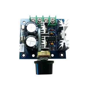 Regulador de velocidad de Motor de CC, regulador de velocidad, condensador, Control de velocidad automático, PWM, interruptor, controlador de ventilador de Motor, 12V-40V, 10A - Product Image 5