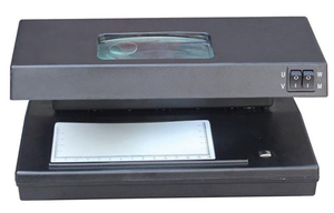 Máquina detectora de dinero con UVMG y WM y lupa hecha de plástico duradero - Product Image 3