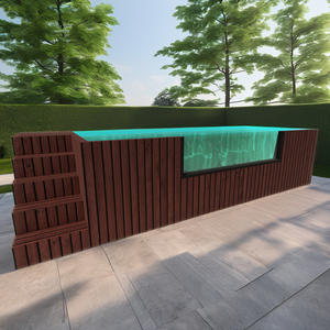 Low Profile Rooftop Container Pool with Lightweight Composite <strong>Structure</strong> for City Dwellers - Product Image 5