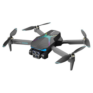 Mới ae7 gấp động cơ không chổi than người mới bắt đầu nhựa UAV chụp ảnh trên không 200m truyền điều khiển từ xa 4k mô hình Quadcopter - Product Image 1