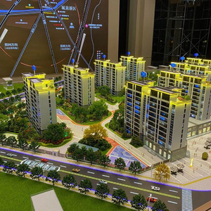 Architekto nisches Gebäude modell, das kunden spezifische Hersteller von Modellbau modellen im Baubereich herstellt - Product Image 2