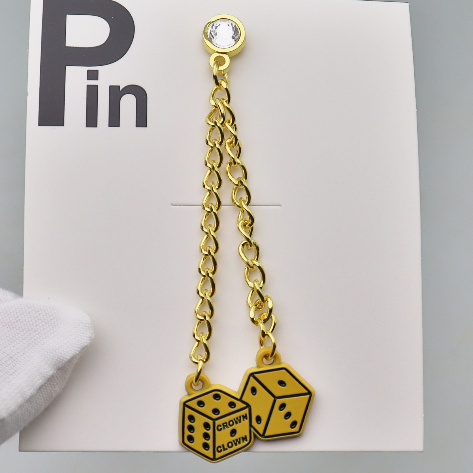 Pendentif jaune