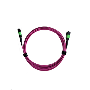 OM4 MM 16コア5M MPO/APCメスまたはオスMPO-MPO LSZH MTP MPO/UPC 100GケーブルマルチモードMPOトランクケーブルパッチコード - Product Image 2
