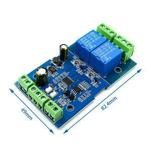 Modbus Rtu-1 manera/2 módulo de relé interruptor de entrada y salida de RS485/TTL comunicación de salida