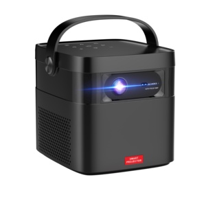 Factory Wholesale 3D <strong>DLP</strong> 5G Dual WiFi Remote <strong>Control</strong> Touch Panel HD Mini Android 9 System 2+32G Smart Portable Outdoor Projector - Product Image 1