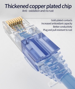 Lock <strong>Type</strong> 3m 5m 7m 10m 15m 30m Rj45 Patch Cord Cat6a Cat6 Cat5e Utp <strong>Network</strong> <strong>Cable</strong> with Pull Tab Strain Relief Boot - Product Image 5