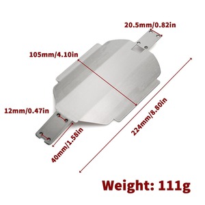 ชิ้นส่วนดัดแปลงไฮดรอลิก meijiaxin 16208 16207 16209ชุด16210V3 304 LY24เกราะแชสซี - Product Image 5