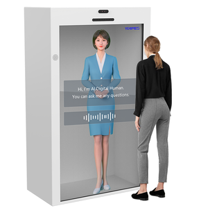 LG Panel 75 Inch 3D Hologram Box Screen AI Digital <strong>Human</strong> Touch Screen Advertising Display LCD Showcase - Product Image 1