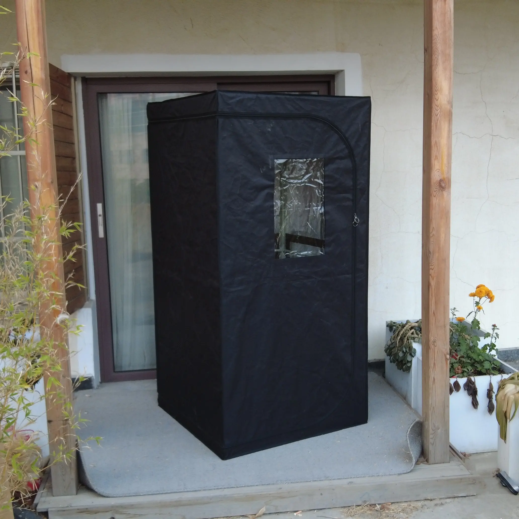 Boîte de sauna infrarouge lointain portable à usage domestique salle de sauna flexible salle de sauna pliable