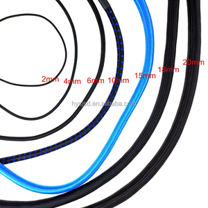 Custom Black 0.8MM 1mm 1.2mm 1.5mm 2mm <strong>Loop</strong> case Polyester Cord <strong>Elastic</strong> Accessories Ring Rope <strong>String</strong> <strong>Elastic</strong> Rope