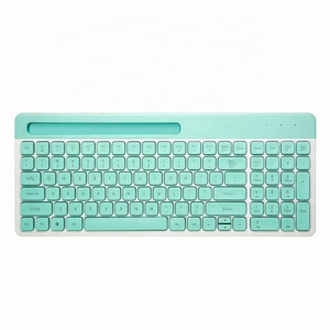 High Quality Home Office PC Wireless <strong>Keyboard</strong> with Slot and Numeric <strong>Keyboard</strong> for Smart Phones Tablet Laptop apple imac - Product Image 2