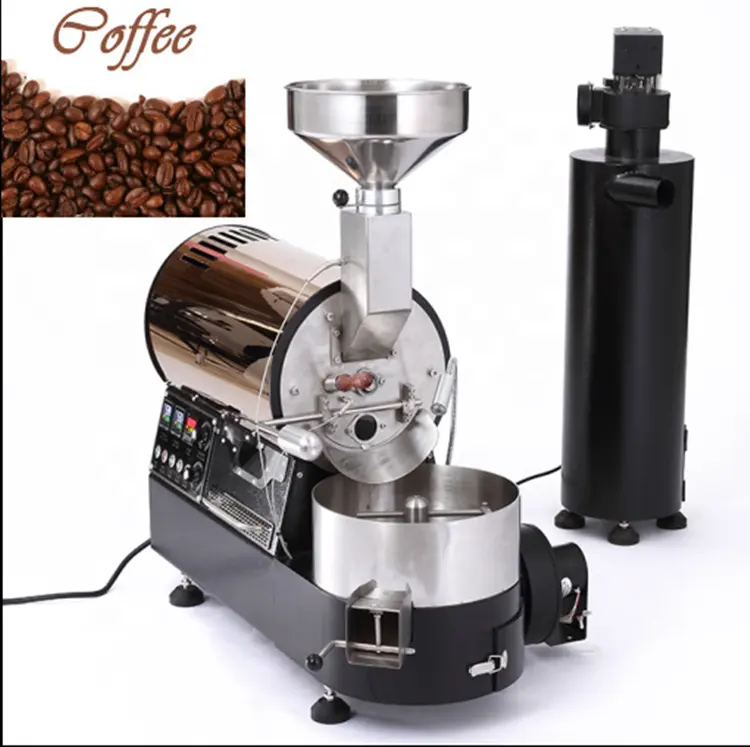أعلى جودة ماكينة تحميص القهوة التلقائي الكاكاو المحمصة الفول مع سعر المصنع