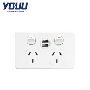 YOUU Australian Standard Switch SAA <strong>Australia</strong> Power Point Dual USB Tap C with Double GPO USB Power Socket - Product Image 1