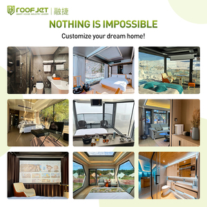 Nhà Chứa thép hiện đại Nhà nhỏ hiện đại thân thiện với môi trường bền cho các tiện nghi biệt thự giải trí dễ dàng tháo gỡ - Product Image 3