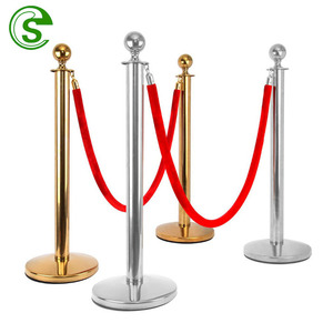 Dây Nhung VIP 2M Giá Nhà Máy Bán Sỉ Trung Tâm Mua Sắm Màu Đen Bạc Vàng Trung Tâm Kiểm Soát Đám Đông - Product Image 2