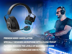 Auriculares de intercomunicación inalámbricos de comunicación bidireccional CAMETV para producción de videos de eventos-7 usuarios - Product Image 2