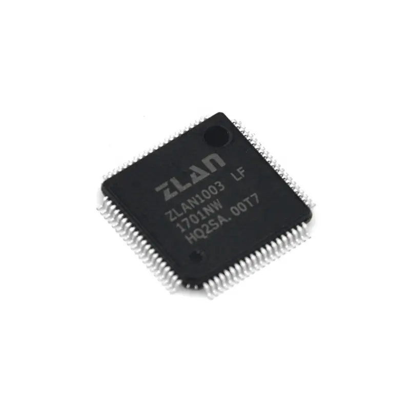 W5500 ZLAN1003 QFP Industrial serie a Ethernet de Chip único de UART a TCP/IP TTL mucho serie IC chip