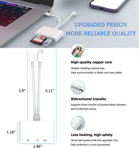 5合1 USB适配器，带支持SD/tf卡的sd卡读卡器，适用于手机，平板电脑和MacBook设备的USB 3.0兼容性 - Product Image 2