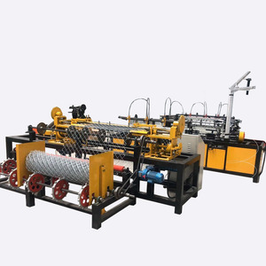 4.0M Width Manual Chain Link Fence Making <strong>Machine</strong> Metal Mesh Making <strong>Machine</strong> Wire Mesh Manufacturing <strong>Machine</strong> - Product Image 3