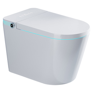 Latest Automatic Siphon Jet Flushing White Low Price Intelligent Toilet Tankless Smart Toilet <strong>Bidet</strong> - Product Image 5