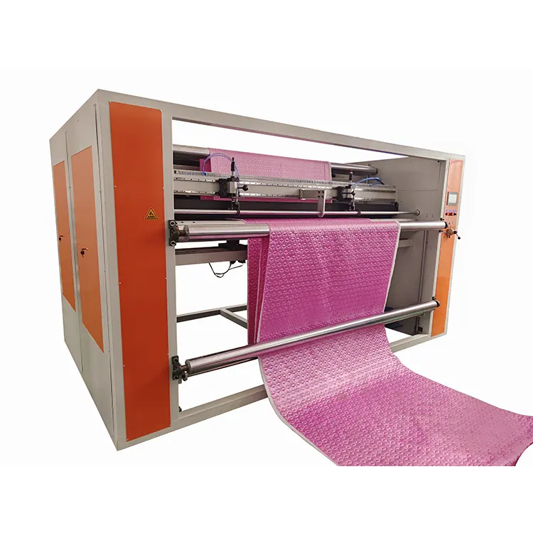 La trapuntatura ad ultrasuoni computerizzata completamente automatica progetta la macchina per la produzione di materassi per macchine da ricamo