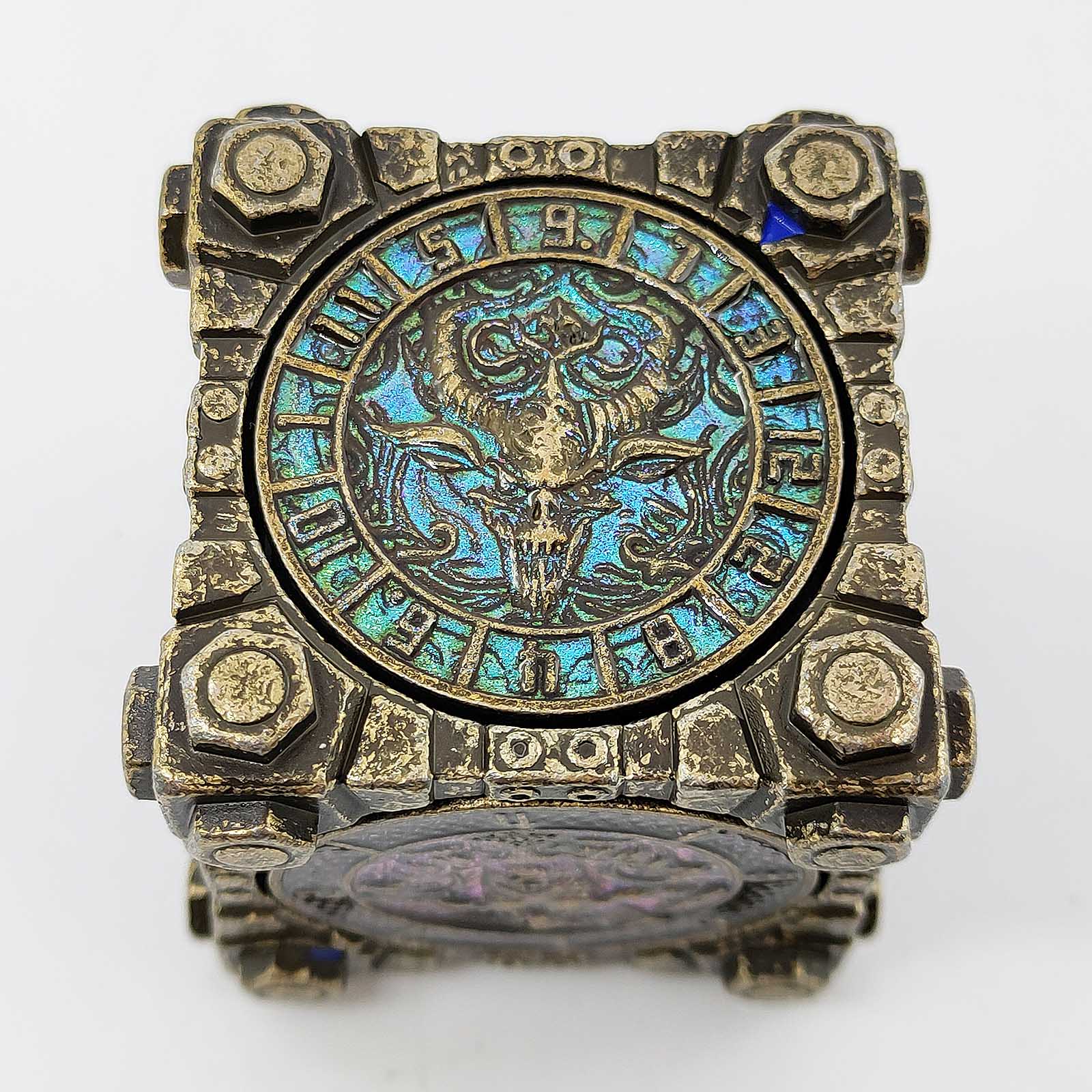 Bronce azul