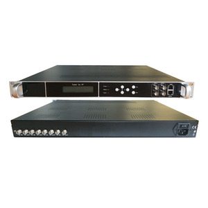 Sintonizador DVBS DVBS2 a IP ASI 4 8 12 16 20 24 canales Sintonizador Entrada IP/ASI Salida Modulador Cabecera Equipo - Product Image 1