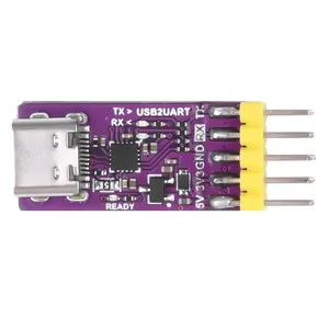 USB a TTL/UART USB a porta seriale asincrona ad alta velocità MCU porta seriale Downloader CH343 modulo - Product Image 2