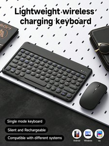 Elegante teclado inalámbrico ultrafino con tecla de borde redondo Compatible con IOS Android para portátiles con Windows Nuevo producto - Product Image 3