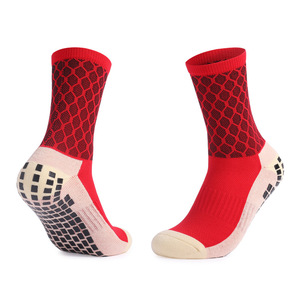 Özel beyaz kaymaz kavrama atletik çorap Shin Pad ile nefes uzun Pro futbolcu çorapları futbol eğitimi ve performans - Product Image 2