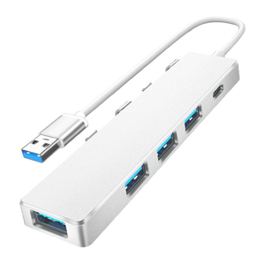 通用串行总线3.0 2.0集线器4端口多分离器适配器类型通用串行总线3.0 2.0便携式TF坞站，适用于苹果笔记本电脑专业电脑附件 - Product Image 1