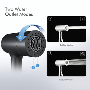 残留塩素除去フィルターエレメント付き高圧水セービングシングルファンクションハンドABSビデ - Product Image 3