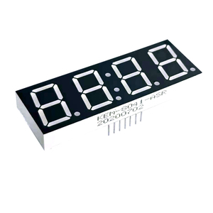 20mm 0.8&quot; White Seven <strong>Segment</strong> 4 Digit 7 <strong>Segment</strong> <strong>Led</strong> Clock <strong>Display</strong> - Product Image 1