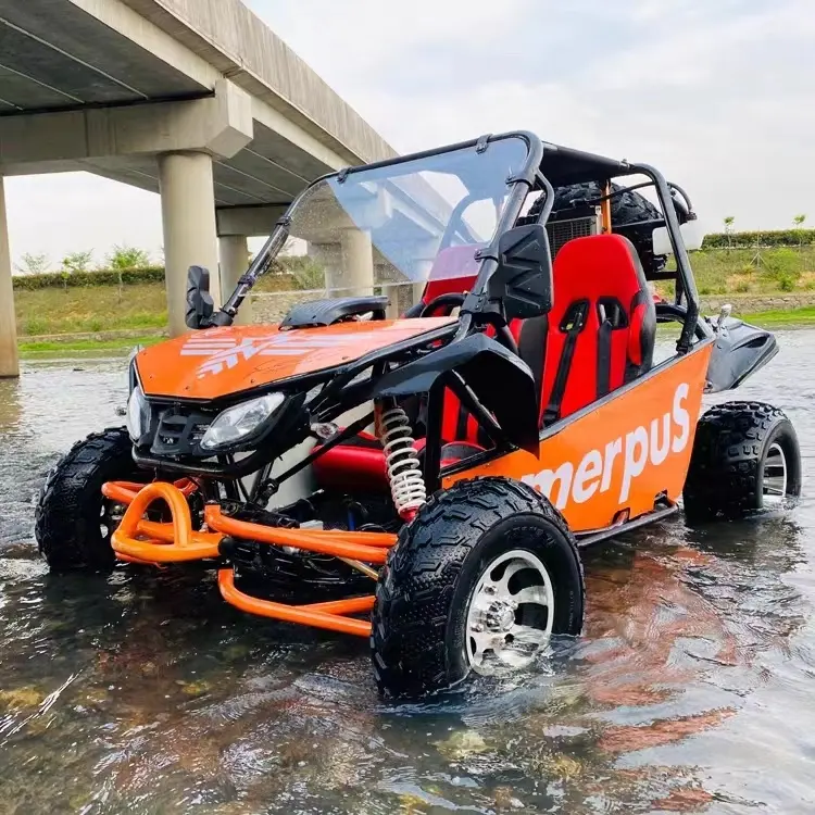 Diskon dune buggy off road 4x4 murah untuk dijual 200cc mobil buggy Pantai 4x4 dewasa dengan 2 kursi