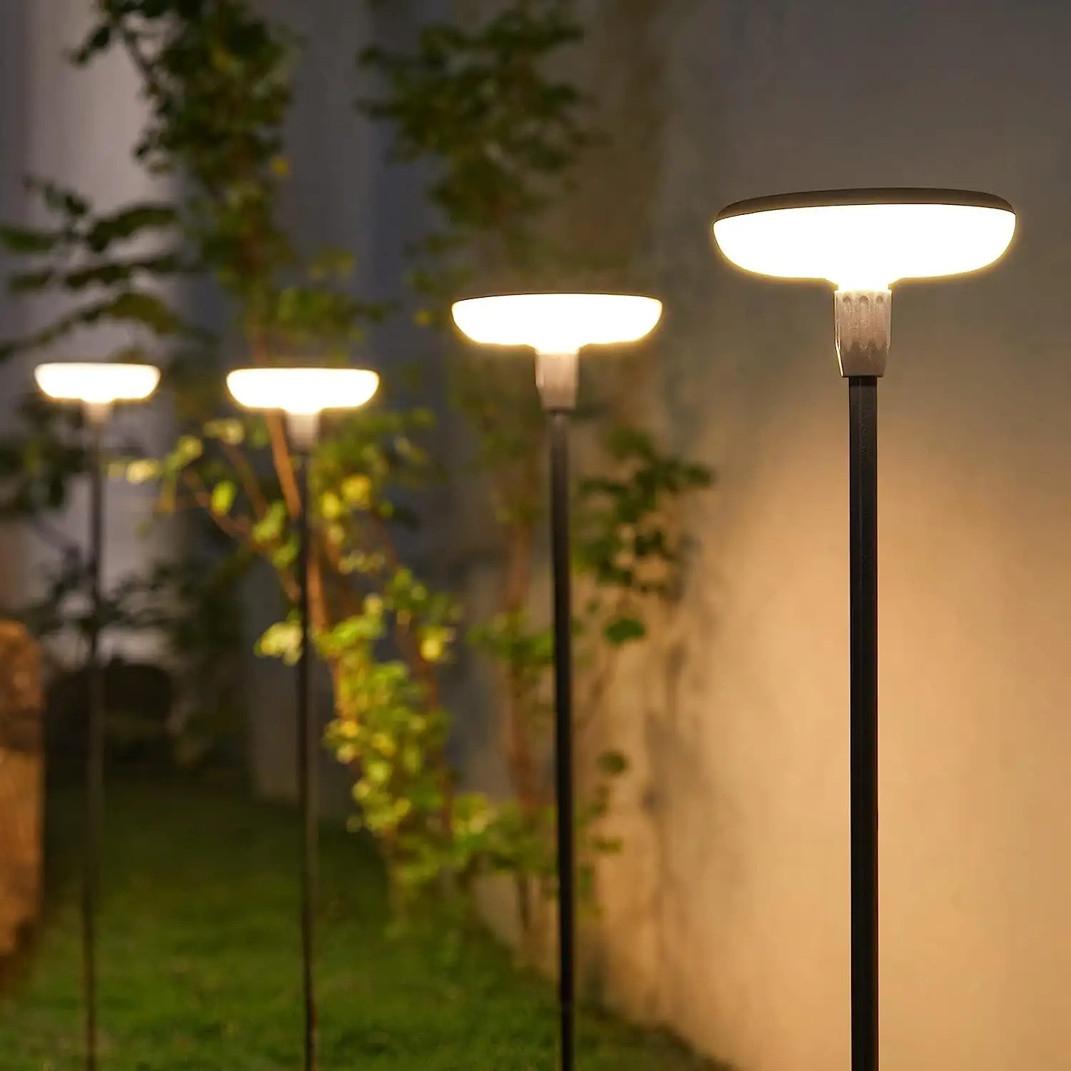 Décoration solaire de jardin lumière oscillante décoration extérieure éclairage solaire de paysage lumières solaires de jardin à led