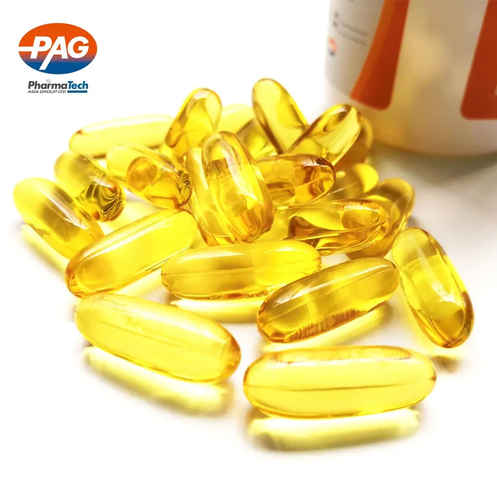 Fish Oil Wholesale Private Label Omega 3 Deep Sea Fish Oil 33/22 500Mg Softgel Capsule