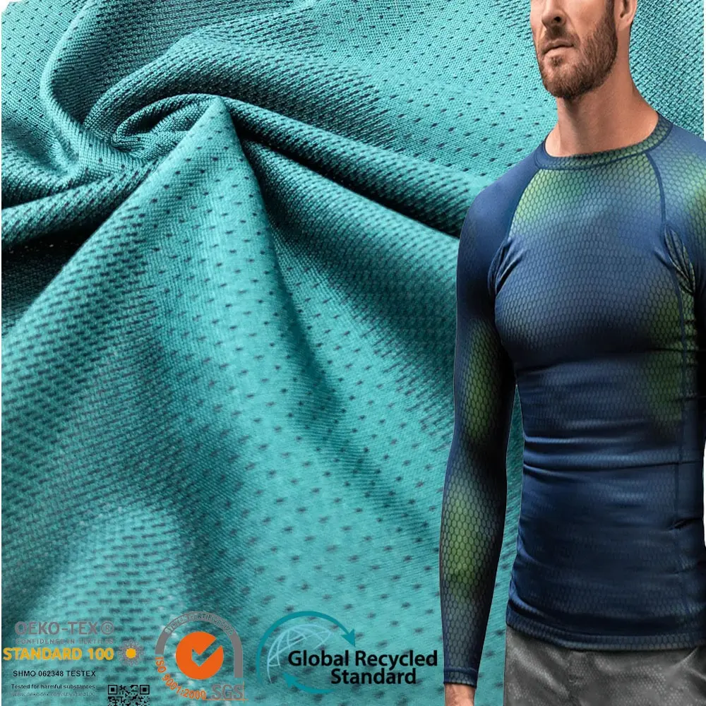 Tessuto materiale della maglietta del cotone di 220 gsm del tessuto tessuto180, tipo del tessuto della maglietta, tessuto del jersey del cotone di 100% supima