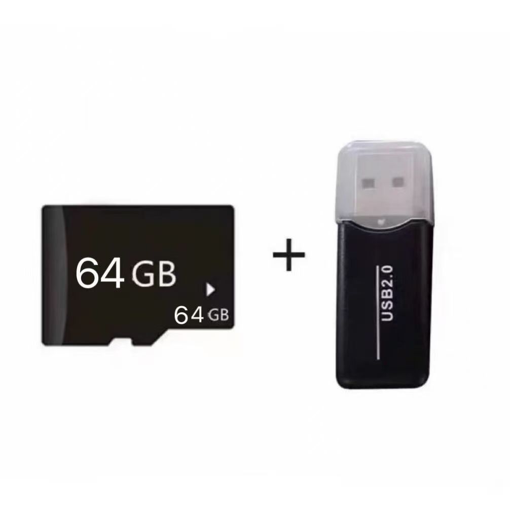 Carte mémoire noire 64 Go