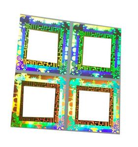 Chất Lượng Cao An Ninh Con Dấu Laser 3D Demetallization Hiệu Ứng <span class=keywords><strong>Hologram</strong></span> Sticker - Product Image 1