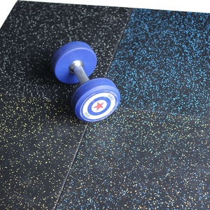<span class=keywords><strong>EPDM</strong></span> באיכות טובה מקורה גומי כושר מחצלת ריצוף זול מחיר אנטי להחליק תרגיל כושר פאזל מחצלת