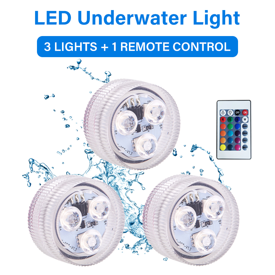 3pcs-Colorful-LED-With-one-Remote-Controller
