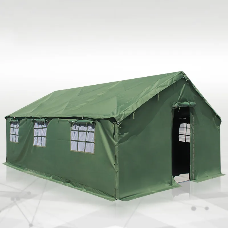 Fabrika kaynağı 20persom standart restoran çadır 5 kişi 600D Oxford kumaş restoran mülteci çadır