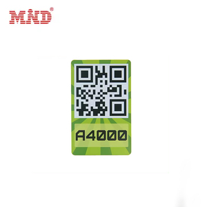 Kunden spezifische CMKY-Druck-Barcode-QR-Code-Bio-PVC-Visitenkarte - Product Image 1