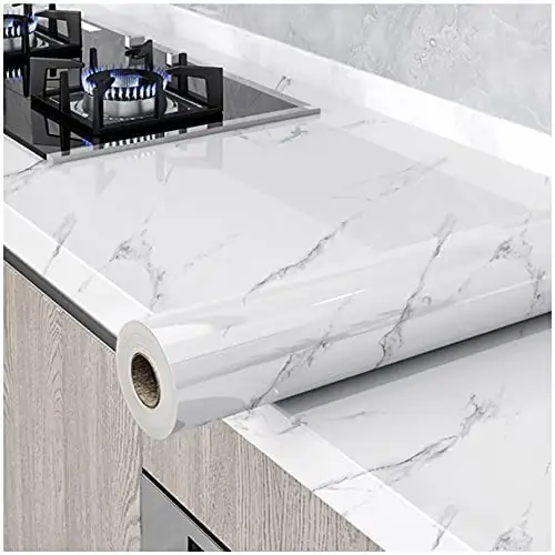 Factory Direct Sale High Quality Hot-selling PVC Multiple Patterns Self Adhesive Waterproof Kitchen Marble Wallpaper