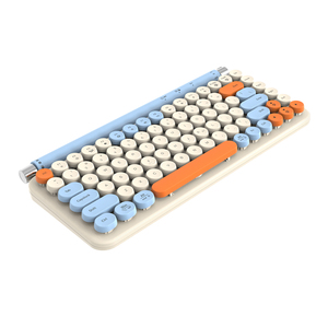 <strong>Keyboard</strong> <strong>Wireless</strong> Office Typewriter Style Gaming <strong>Keyboard</strong> USB Round <strong>Keyboard</strong> Bluetooth with 2.4g Receiver