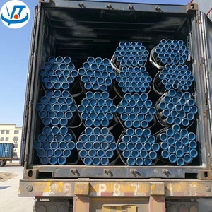 Fábrica profesional ASTM A106 A53 API 5L G R.B API 5ct k55 tubo de acero para tubería de petróleo y gas