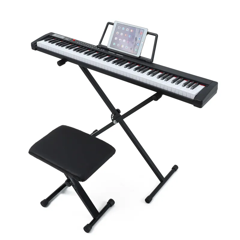Nuevo modelo OEM Teclados Instrumentos Órgano electrónico 88 teclas Teclado de piano