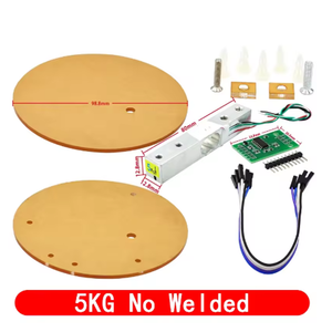 HX711モジュール + 圧力センサーセット計量センサー電子スケールモジュール1/5/10/20KG - Product Image 5